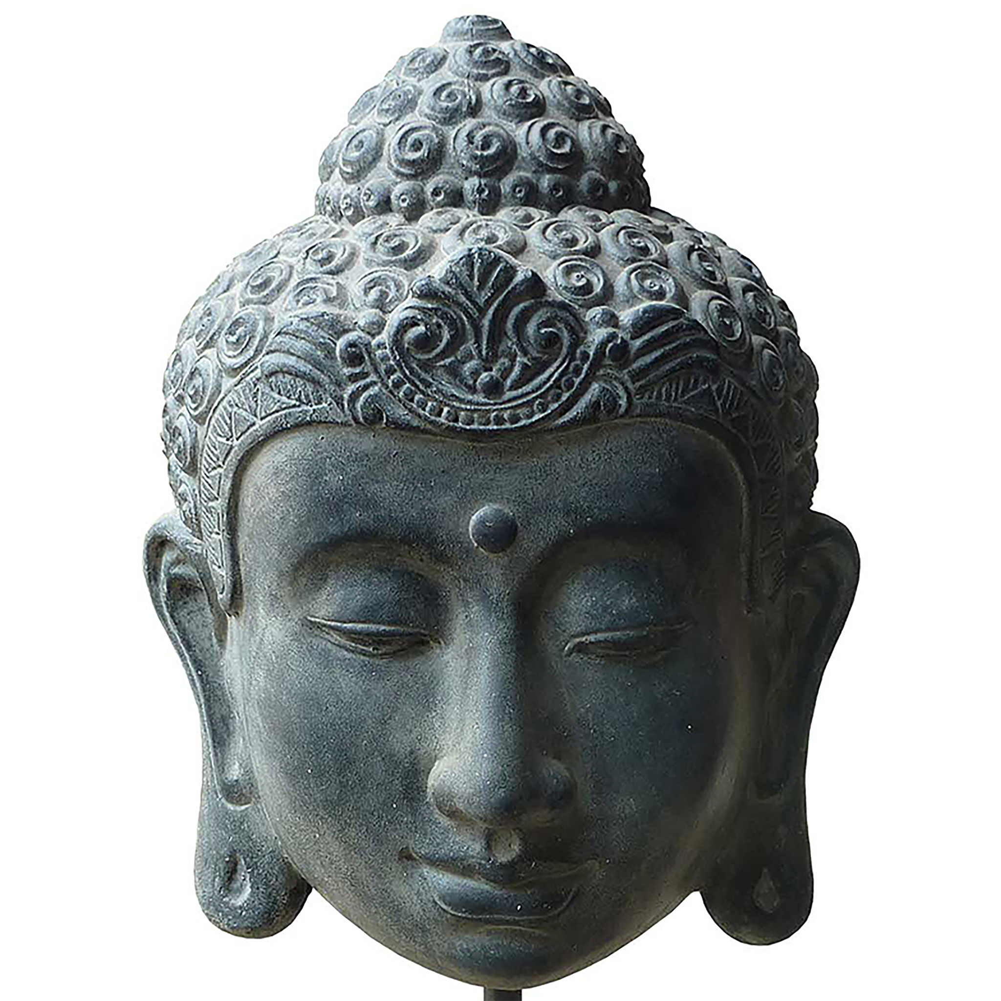 Buddhakopf auf Ständer