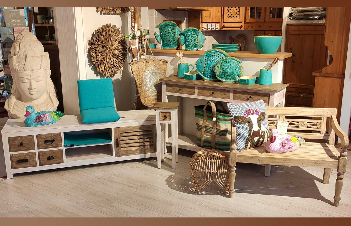 Dekoartikel Kissen Fische Kleinmöbel