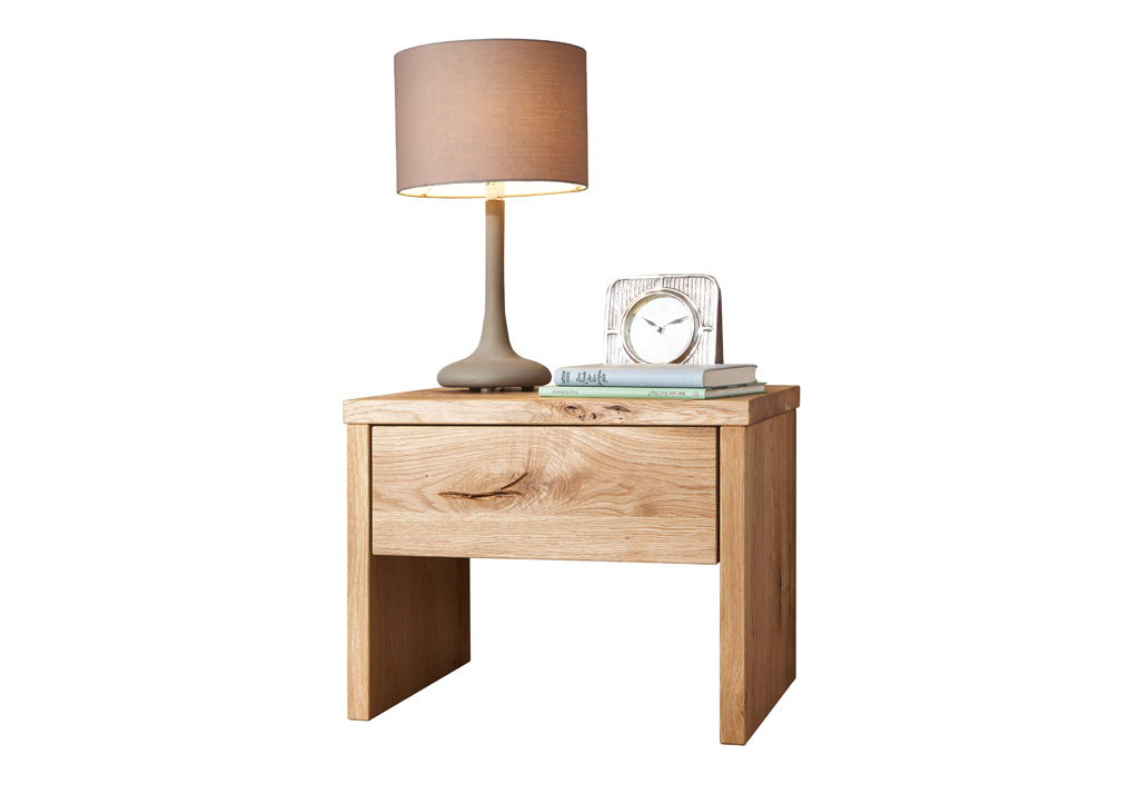 Balkenbett Wildeiche geoelt natur wohnArt26