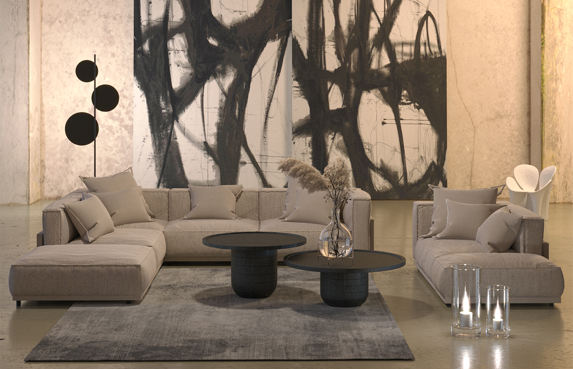 Polstermöbel Sitzgarnitur