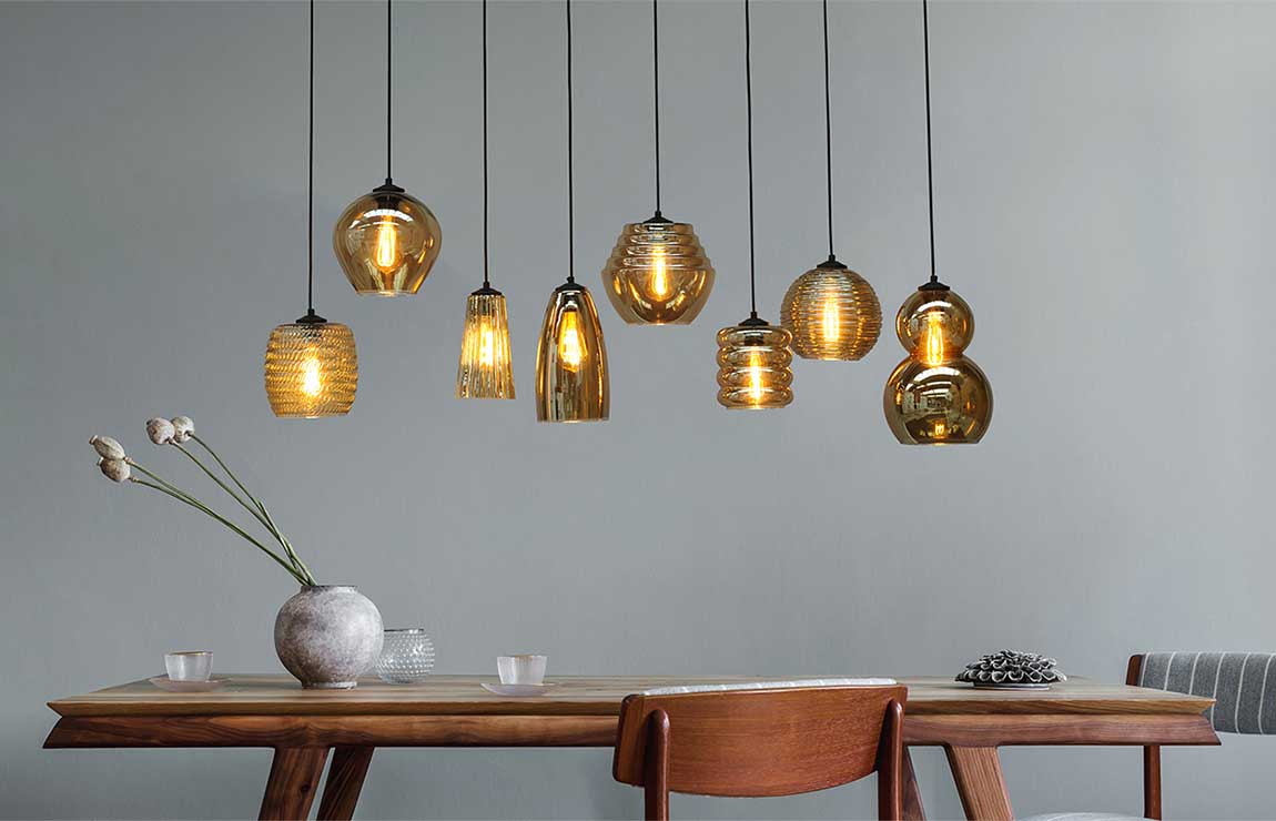Pendellampe, Hängelampe mit 8 Leuchten, wohnArt26