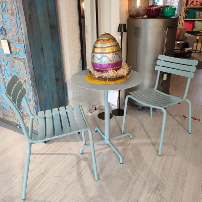 Bistro Set in Iceblue, wohnArt26, von Houe
