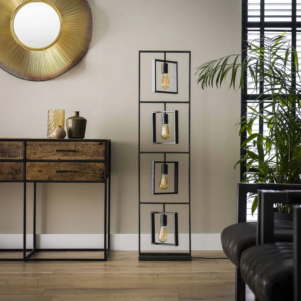 Stehleuchte Turn Square 4-Fassungen 2